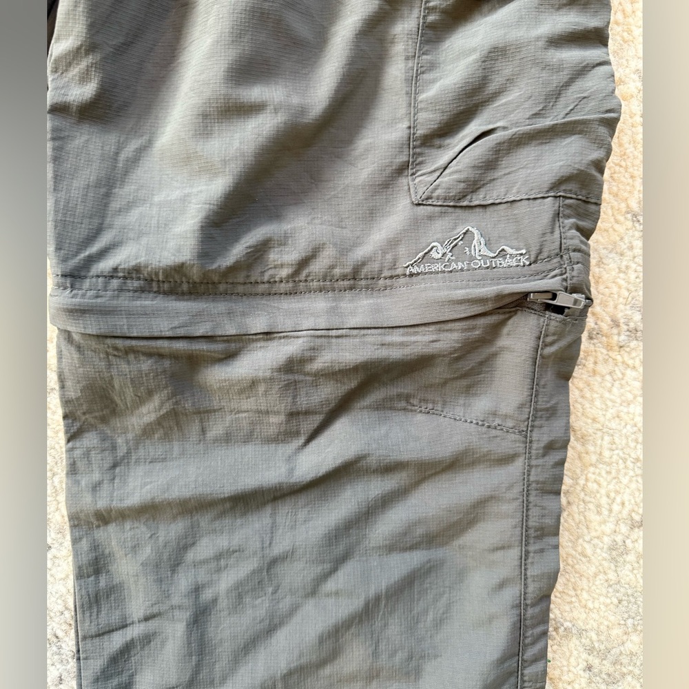 American Outback Convertible Pants Shorts Youth XL 20 new with tags - Picture 8 of 8